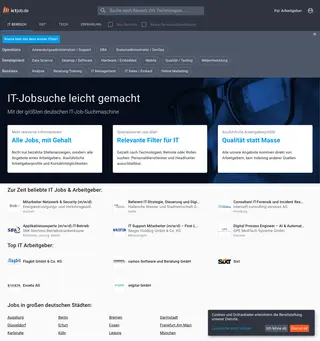 ictjob.de platform preview