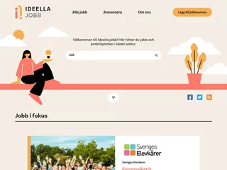 Ideella Jobb screenshot preview