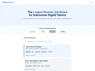 IDNRemote.com platform preview