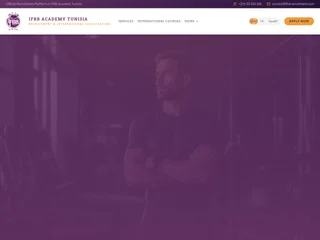 IFBB Academy Recruitment screenshot preview