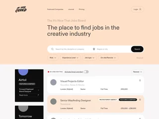 If You Could Jobs platform preview