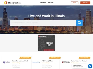 IllinoisPositions.com platform preview IllinoisPositions.com platform preview