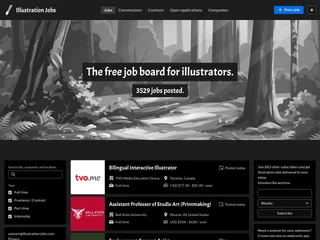 Illustration Jobs screenshot preview Illustration Jobs screenshot preview