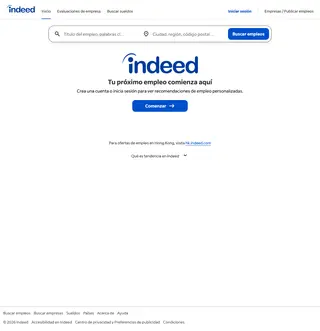 Indeed Perú screenshot preview