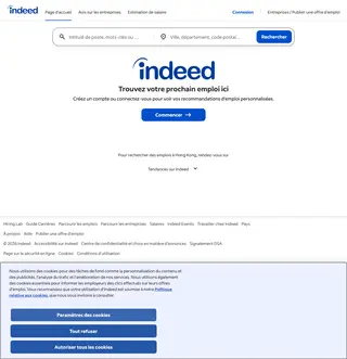 Indeed France screenshot preview