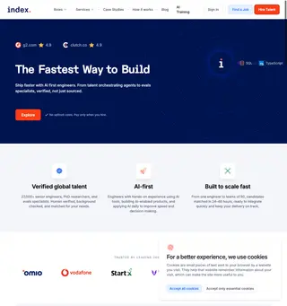 Index.dev platform preview