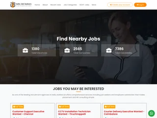 India Job Seekers platform preview India Job Seekers platform preview