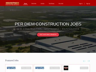 Industrial Projects Report screenshot preview