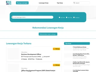 Info Kerja BUMN screenshot preview