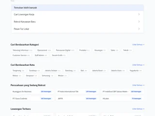 InfoLoker.id screenshot preview