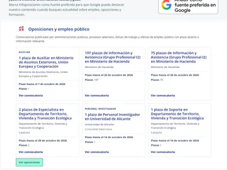 Infoposiciones screenshot preview Infoposiciones screenshot preview