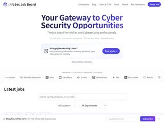 InfoSec Job Board screenshot preview