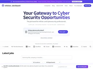 InfoSec Job Board platform preview