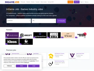 InGame Job platform preview