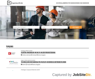 Ingenieur24.de platform preview