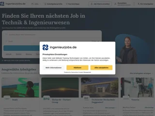 Ingenieurjobs platform preview Ingenieurjobs platform preview