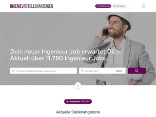 INGENIEURSTELLENANZEIGEN screenshot preview INGENIEURSTELLENANZEIGEN screenshot preview