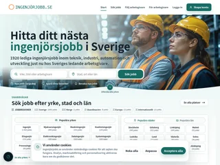 ingenjörjobb.se platform preview ingenjörjobb.se platform preview