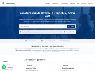 Inhuurloket platform preview Inhuurloket platform preview