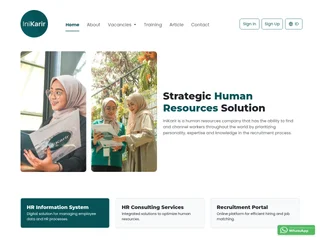 IniKarir platform preview IniKarir platform preview