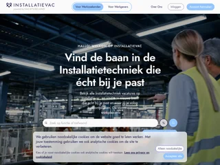 Installatievac platform preview