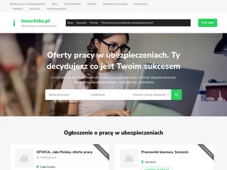 InsurJobs platform preview InsurJobs platform preview