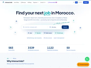 InteractJob platform preview InteractJob platform preview