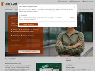 INTERAMT platform preview INTERAMT platform preview