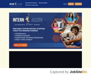 InternAllies platform preview