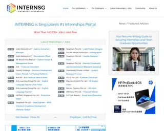 INTERNSG screenshot preview