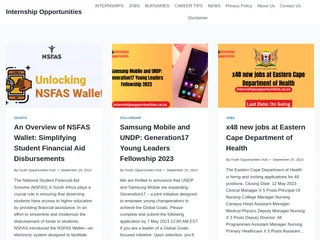 Internship Opportunities screenshot preview Internship Opportunities screenshot preview