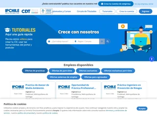Portal de Empleos IP Chile screenshot preview