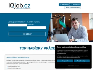 IQjob.cz screenshot preview