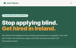 IrishTalents screenshot preview