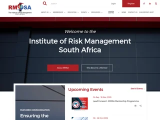 Institute of Risk Management South Africa platform preview