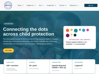 International Society for the Prevention of Child Abuse & Neglect platform preview