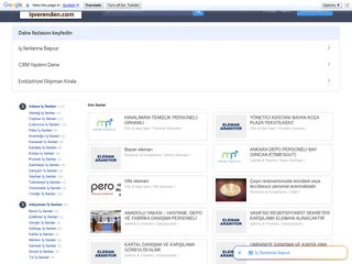 İşverenden.com screenshot preview İşverenden.com screenshot preview