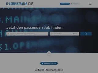IT-ADMINISTRATOR.JOBS screenshot preview IT-ADMINISTRATOR.JOBS screenshot preview
