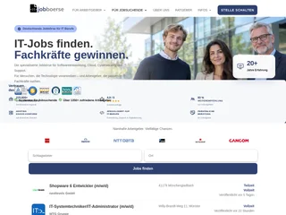 IT-Jobboerse.de platform preview