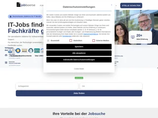 IT-Jobboerse.de screenshot preview