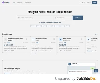 IT-Jobs.uz platform preview