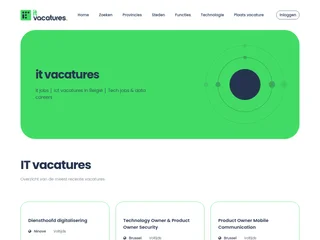 IT Vacatures screenshot preview IT Vacatures screenshot preview