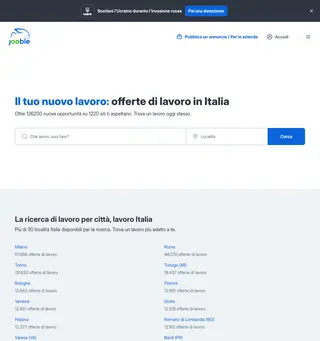 Jooble screenshot preview