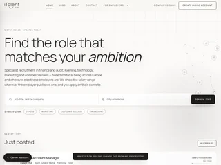 iTalent Jobs screenshot preview iTalent Jobs screenshot preview