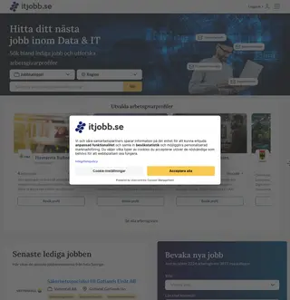 ITJobb platform preview