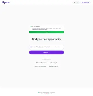 ITjobs.ca platform preview