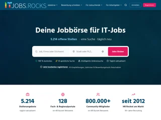 ITJobs.rocks screenshot preview