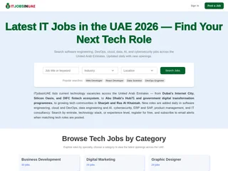 ITJobsInUAE screenshot preview ITJobsInUAE screenshot preview