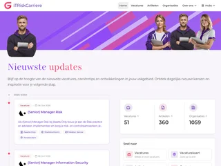 IT Risk Carrière platform preview