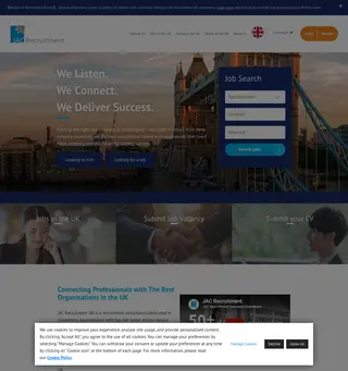 JAC Recruitment UK platform preview